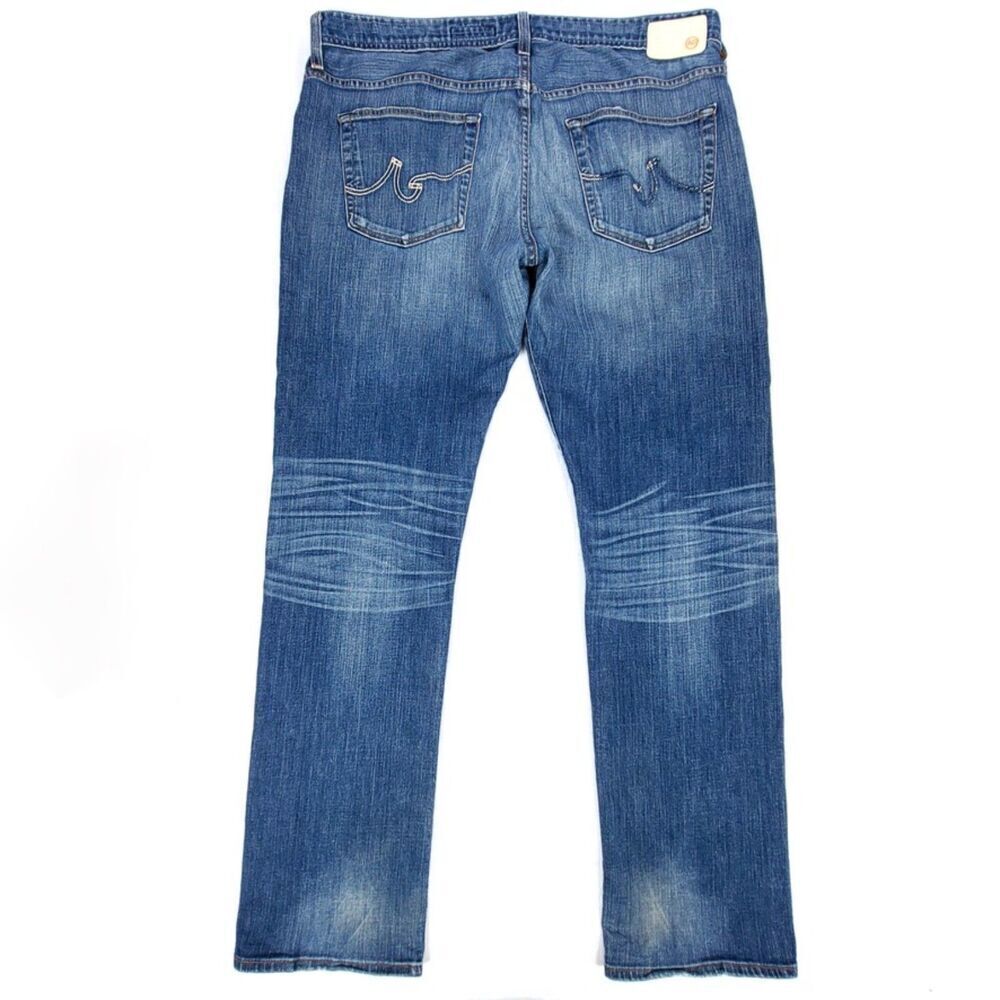 ADRIANO GOLDSCHMIED Geffen Slouchy Slim Western Denim Jeans Mens 38 x 33